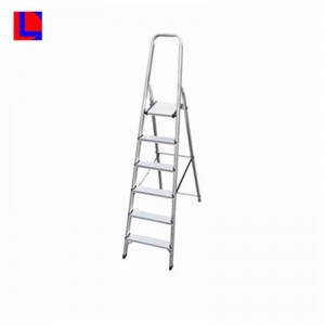 Lightweight multi-purpose folding aluminum ladder