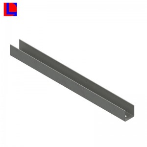 Building materials aluminum u shape channel profile