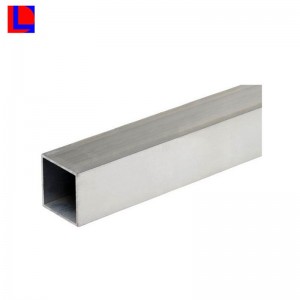 colorful anodized aluminum square tube