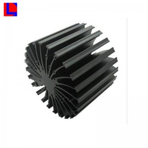 Aluminium custom led light extrusion housing heatsink