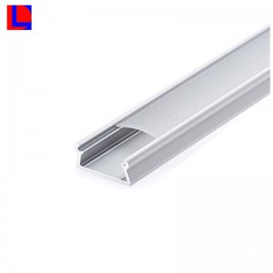 Extrusion aluminum led strip square channel for structure