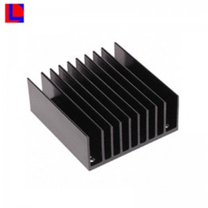 Led heat sink with aluminum extrusion