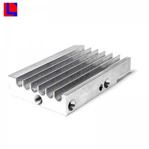 Custom cnc machined anodized parts cnc aluminum milling parts