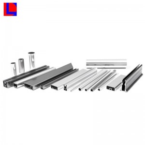 Customized black/silver anodized aluminum extrusion parts